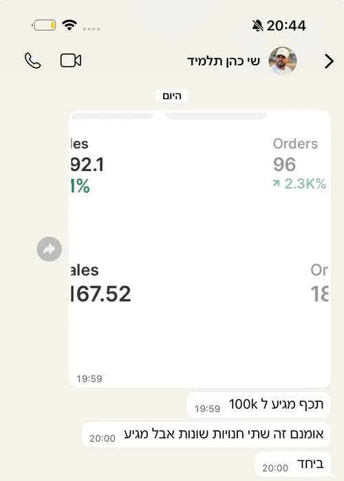 ביקורת תלמיד בוואטסאפ